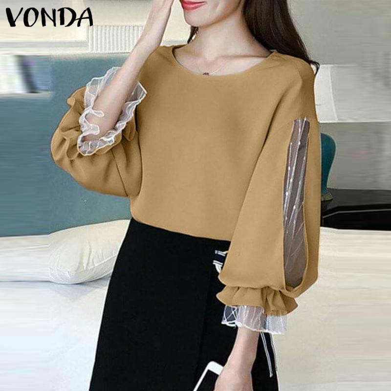 

Летние женские топы с пышными рукавами VONDA