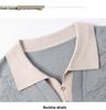 Spring Knitted Top for Middle-Aged & Elderly Women - Turn-Down Collar Loose Pullover Sweater, Casual & Versatile 50s/60s Style