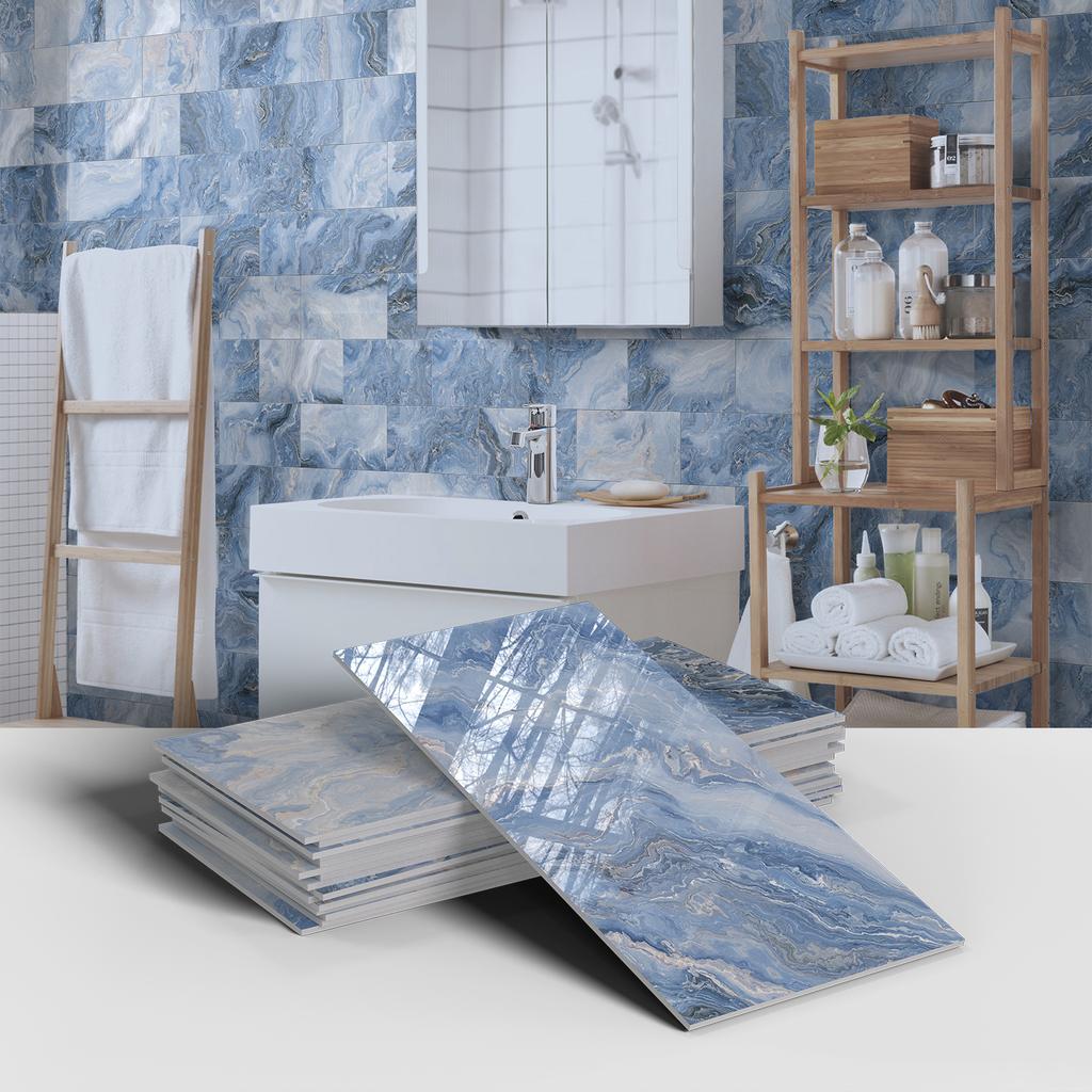 Marmor Fliesen Wandaufkleber Wasserdicht Selbstklebend Wohnzimmer Küche Wanddekoration Haustier Verdickte Schaumstofftapete