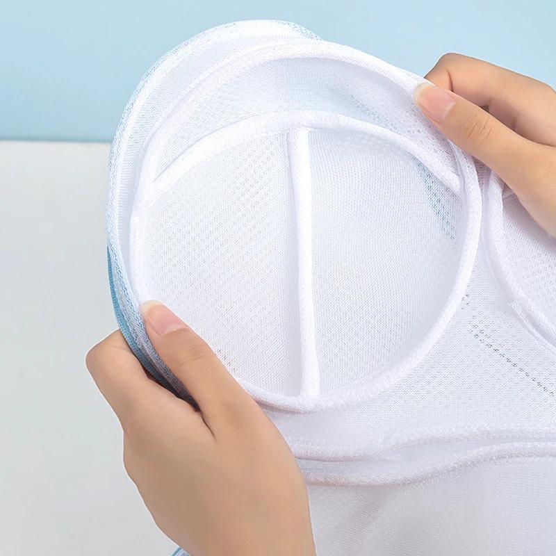 Machine-wash Special Home Use Polyester Anti-deformation Bra Mesh Bags Laundry Brassiere Bag For Cleaning Underwear Organizer