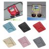 Car Sun Visors Organizer Multi-Pocket Business Card Storage Management Sunglasses Holder Visors Organizers