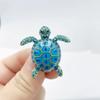 Trendy Personalisierte Schildkrötenförmige Brosche Kreative Schöne Tierbrosche Party Casual Brosche Kleidungszubehör Geschenke
