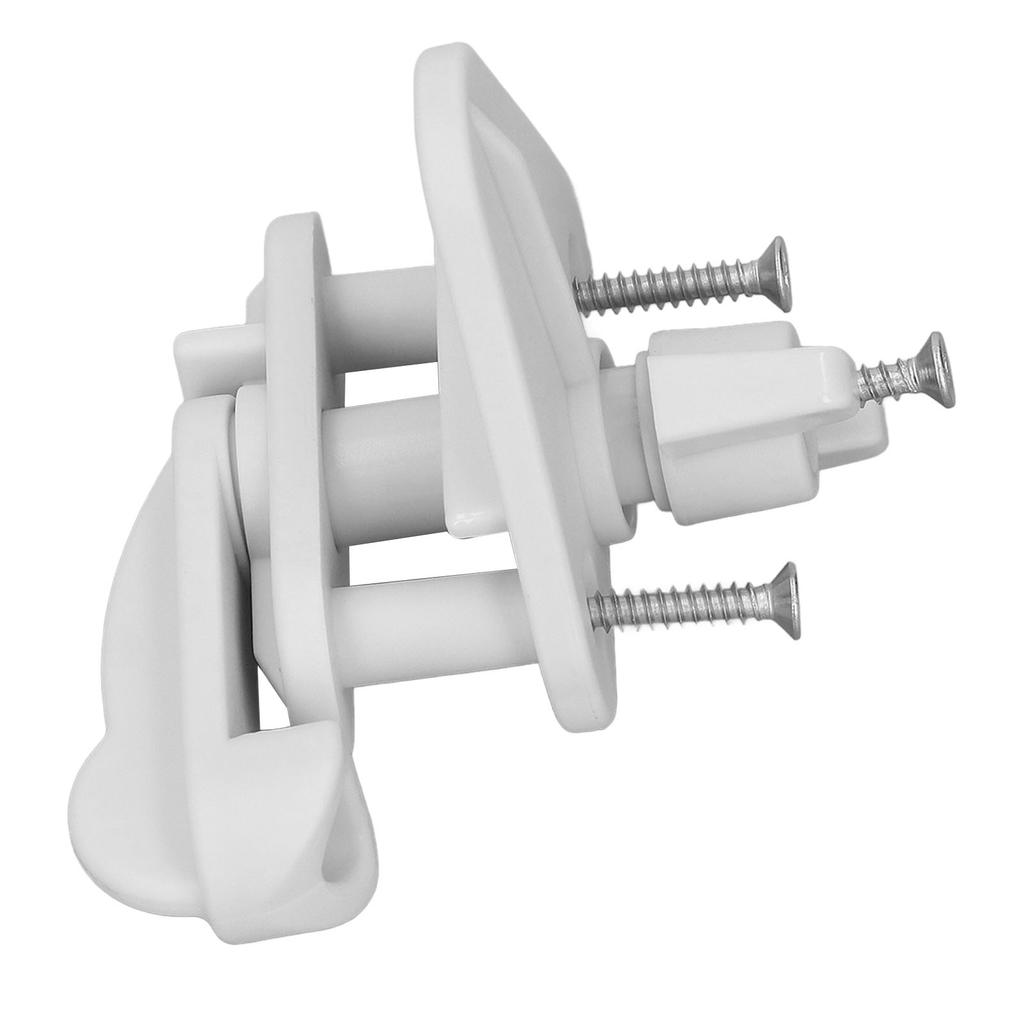 2 Set Pontoon Boat Gate Latch Square Frame Pontoon Boat Replacement Door Latches for 1 to 1.25in