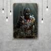 Metro 2033 Metal Signs Wall Decor Vintage Tin Signs Captain Metal Poster Decor for Bar Pub Club Wall Decoration