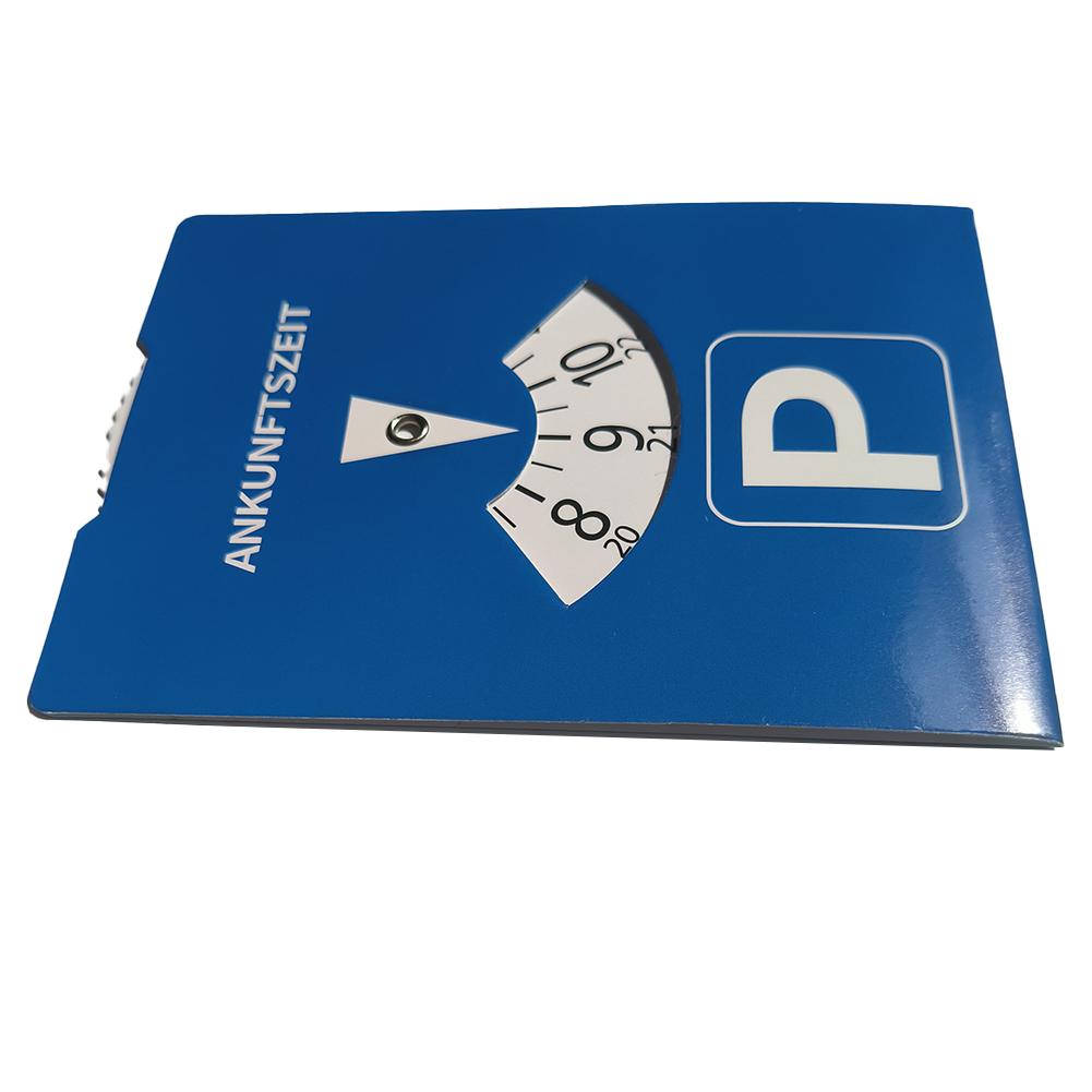 1ks Kartonový parkovací disk Pro auto Přátelský kartonový parkovací disk Pro auta Nákladní auta Díly Příslušenství Modrý