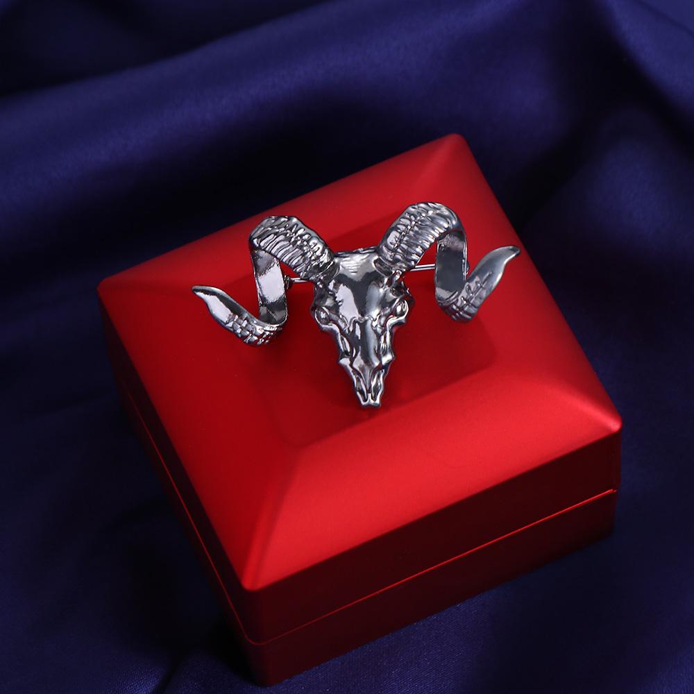 Badge Badge Corsage Exquisite Luxury Suit Accessories British Style Brooch Man Pins Sheep Brooch