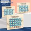 Montessori Puzzle & Maze Wall Toys for Kindergarten & Junior Class