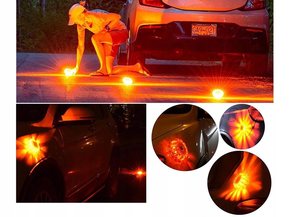 Led Warning Lamp Car Road Flare Emergency Lamp Rocker Lamp