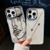 Luxury Travel Flight route Black lines design Phone Case For iPhone 17 16e 16 15 14 13 12 11mini Pro Max X XR 8 7 Air Plus Cover