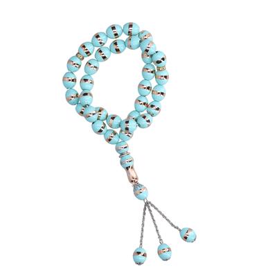 Gebetsperlen Leicht Langlebiges Harz Eleganter Stil Attraktives Muslimisches Armband für Frauen MännerSee