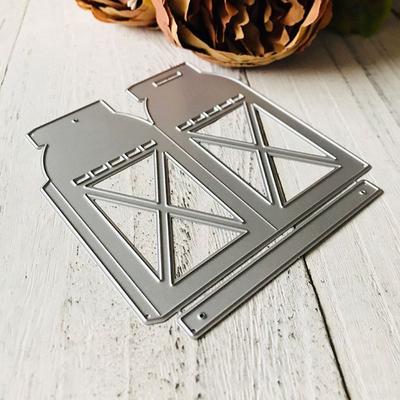Laterne Metall Stanzformen Schablone Scrapbooking DIY Album Stempel Papier Karte Prägung Dekor