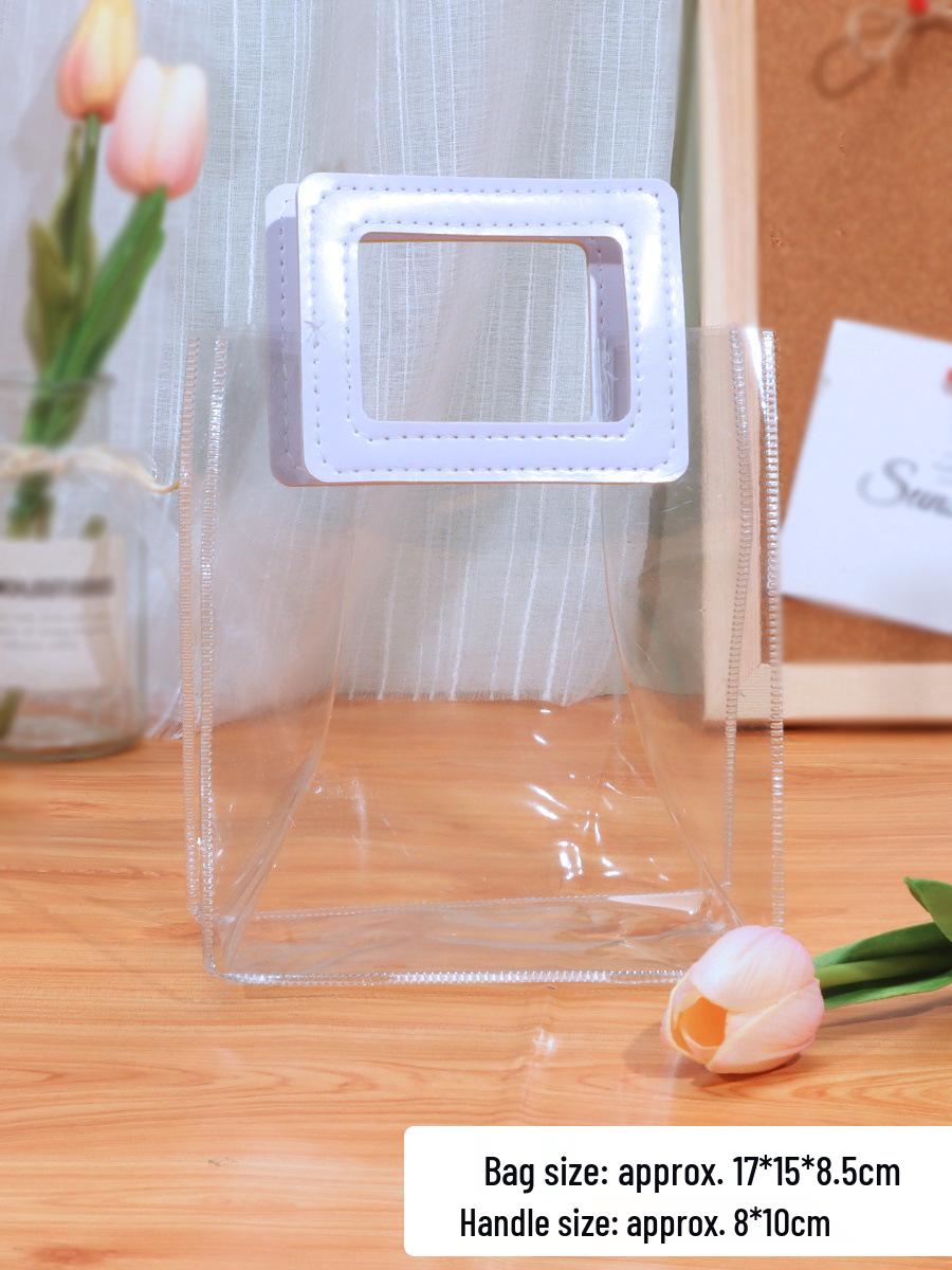 

День учителя DIY сумка-тоут: Прозрачный ПВХ для детского граффити-арта