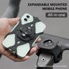 Silicone Bicycle Computer Mount Shockproof Bike Computer Holder Multi-Function Cycling Extended Computer Mount for MTB Road Bike