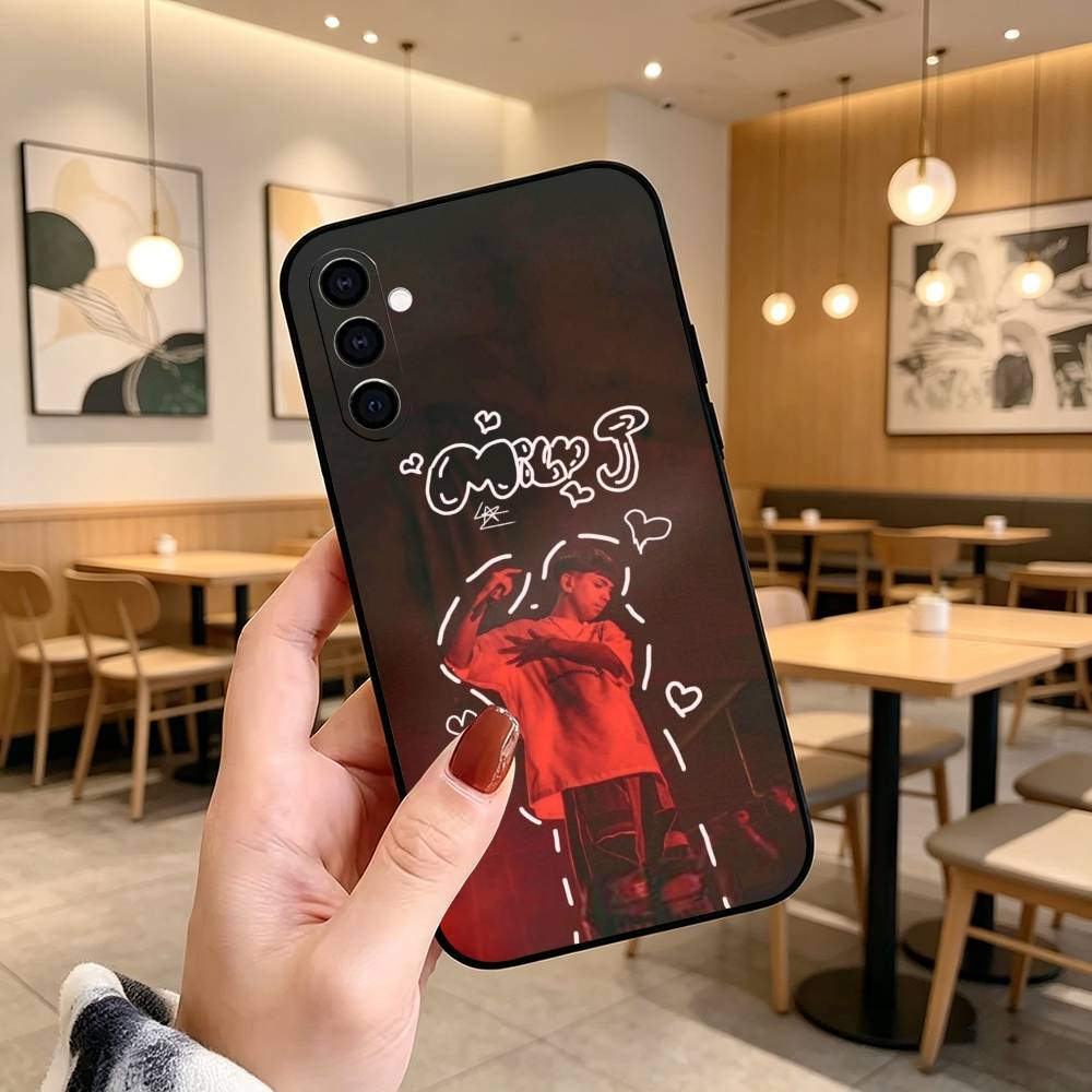 Rapper Singer Milo J 111  Phone Case For Samsung Galaxy A73,A72,A71,A70,A53,A52,A51,Others Soft Black Cover