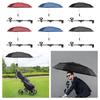Chair Umbrella with Clamp Waterproof Sun Protection 360 Degree Adjustable