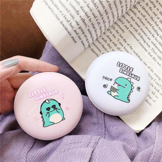 Universal Cute Cartoon Earbuds Bass In-Ear Wired Mic Earphone with Storage Box