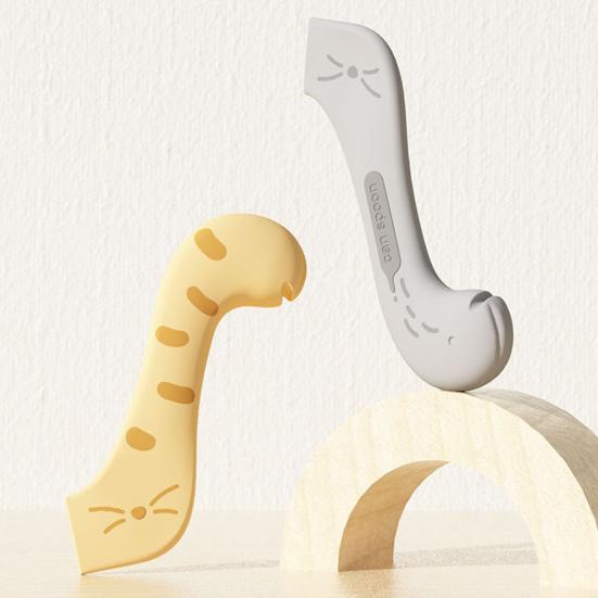 Pet Food Can Opener Dog Food Scraper Dishwasher Safe Can Lid Cat Can Opener for Scraping Scooping Serving Pet Food from Cans