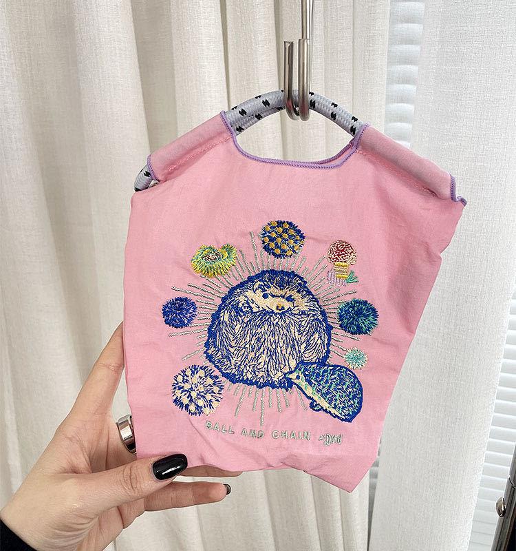 

Японская мини вышитая экологичная водонепроницаемая детская сумка-мессенджер