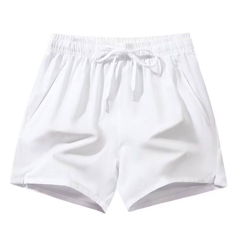 Men's Fitness Sports Shorts Men Plus Size Casual Solid Color Beach Shorts Man Quick Dry Breathable Running Shorts