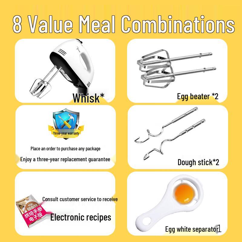 Zhaoran Electric Hand Mixer Baking Set