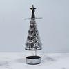 Candle Holder Tree Shaped Revolving Candle Holder for Home Decoration Dinner Ambiance Festival Decor Silver