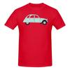 Citroen 2cv Arte Retrò T-shirt Assorbente e Traspirante Brand Retrò Trendy Versatilità Quotidiana Manica Corta