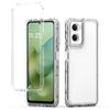 For Motorola Moto G06 4G Clear Case Anti Scratch Acrylic TPU Phone Cover