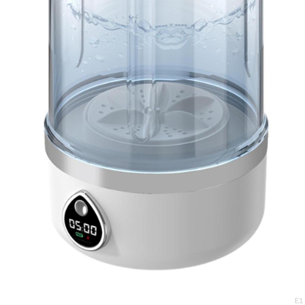 Mini pračka Práčka na prádlo Tichá Kompaktní 2 prací režimy LED displej, na dětské oblečení