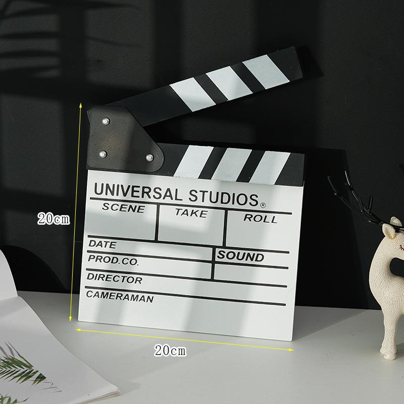 Movie Shooting Board Scene Record Board, Photography Online Store, Photo, Creative Decorations, Ornaments, Shooting Board,wooden