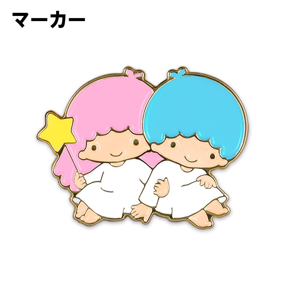 Little Twin Stars Golf Marker Sanrio Characters Licensed Product (Little Twin Stars (LTM002))