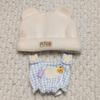 T-shirt Doll Clothes Outfit Bear Hat Doll Dress Up Set 10cm Cotton Doll Clothes  Children's Gift