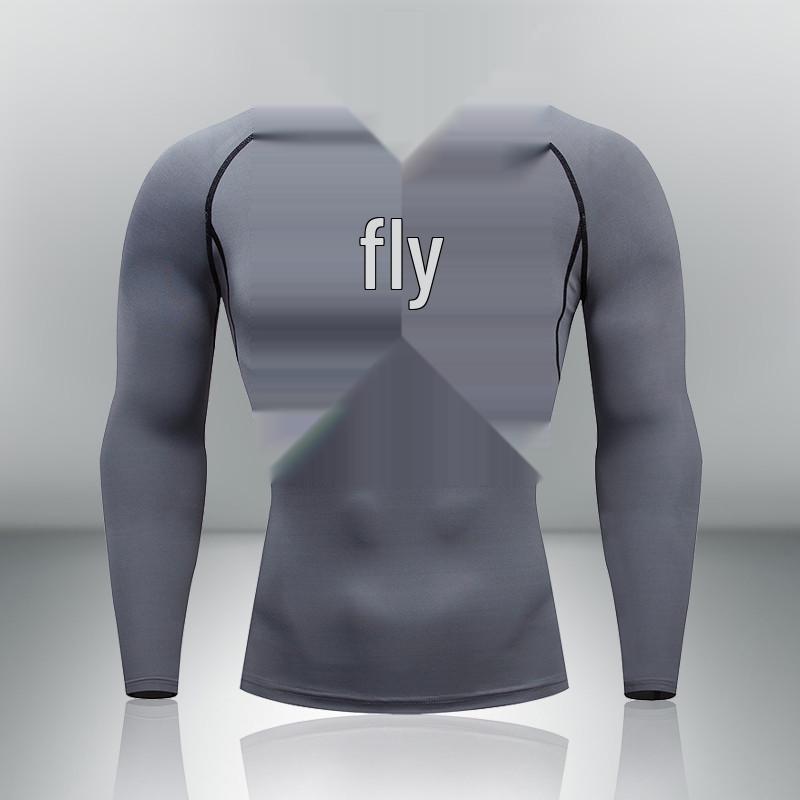 Men's Quick-Dry Long Sleeve Sports Base Layer Shirt