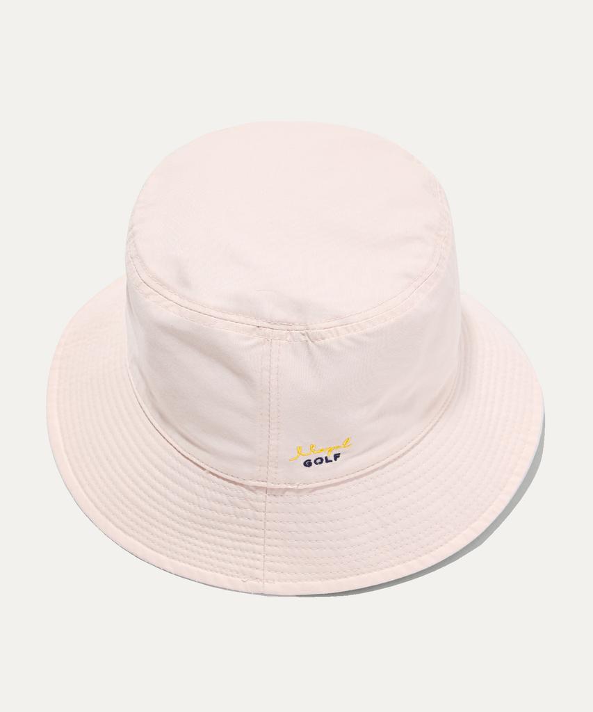 MAYOL Embroidered Reversible Bucket Hat_Pink (Sky Blue)