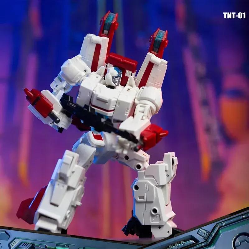 Transformation Toys TNT01 Spacecraft Space Guardian Deformation Robot Car Action Model Alloy Anime Model Gift Long Lasting