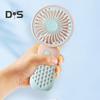 Ręczny wentylator elektryczny o niskim poziomie hałasu, przełącznik z jednym przyciskiem, ładowany na USB, przyjazny w podróży wentylator, przenośny klimatyzator osobisty