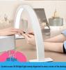 Creative Half-Moon LED Desk Lamp for Beauty Salons and Nail Art
