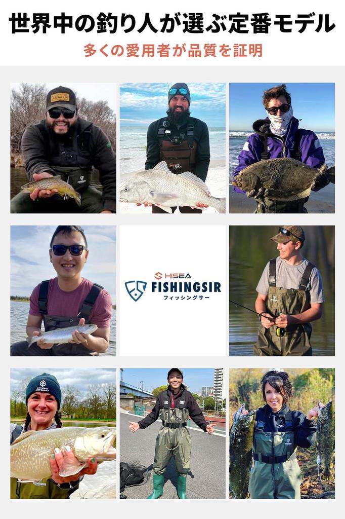 Waterproof FISHINGSIR a Huge Hit Across the Perfect for Fishing and These Waders Feature a Radial Nylon and Include a Hanger and Repair XL HISEA's