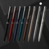 PENTEL EnerGel Philography Ballpoint Gel Silver Black Pen, Ink, 0.5mm, Barrel, BLN2005Z,