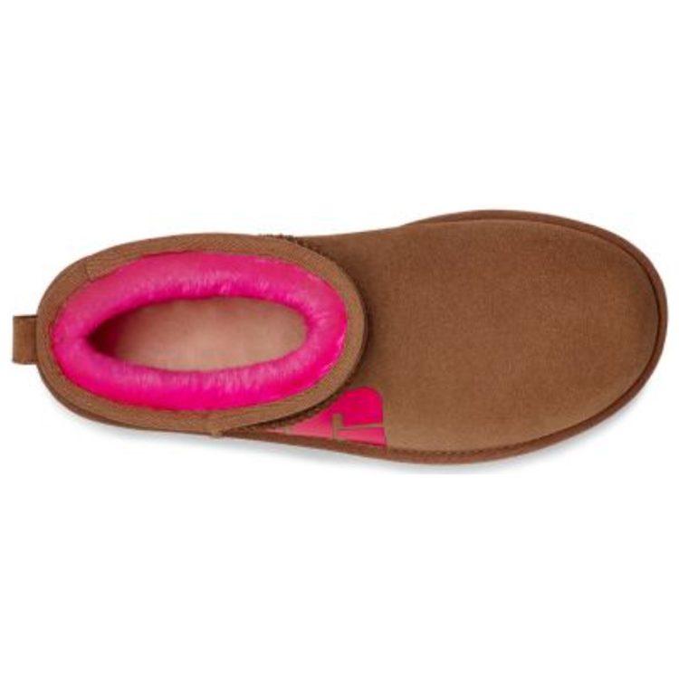 UGG Classic Ultra Mini Broken Logo 'Chestnut Pink' Women's 1126373-CTPNK