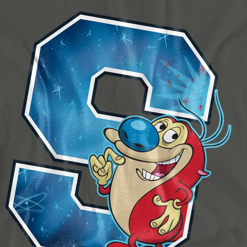 Ren & Stimpy Unisex Adult S Is For Stimpy T-Shirt