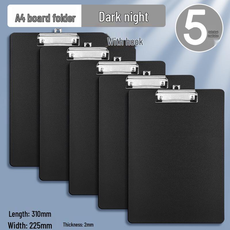A4 Clipboard Writing Pad Folder - Ideal for Students & Exams
