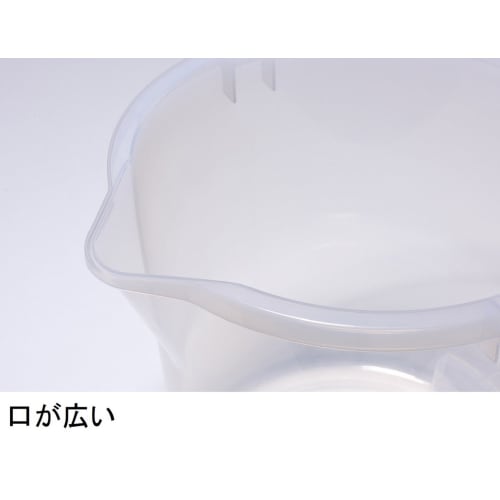 Green Pal Multi-Purpose Bucket, 10L, Clear
