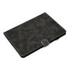 For iPad Pro 11 (2024) Cowhide Texture PU Leather Stand Tablet Case Card Holder Cover with Pen Holder Loop