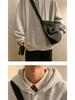 Trendiger Oversize-Hoodie für Herren: 300 g schwere chinesische Baumwolle, einfarbig, Westküsten-Stil, Unisex.