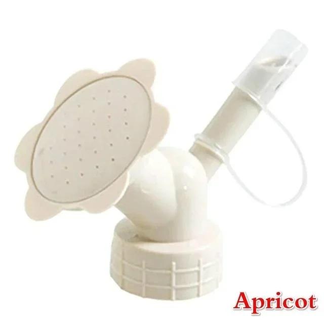 

2 в 1 Пластиковая насадка для полива садовая насадка для душа инструмент для полива цветов бутылки лейки насадка для полива абрикосовый