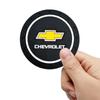 LQV4    Car Auto Water Cup Slot Non-Slip Mat Accessories For Chevrolet Silverado Impala Malibu Equinox Cruze Camaro Tahoe/Suburban Aveo