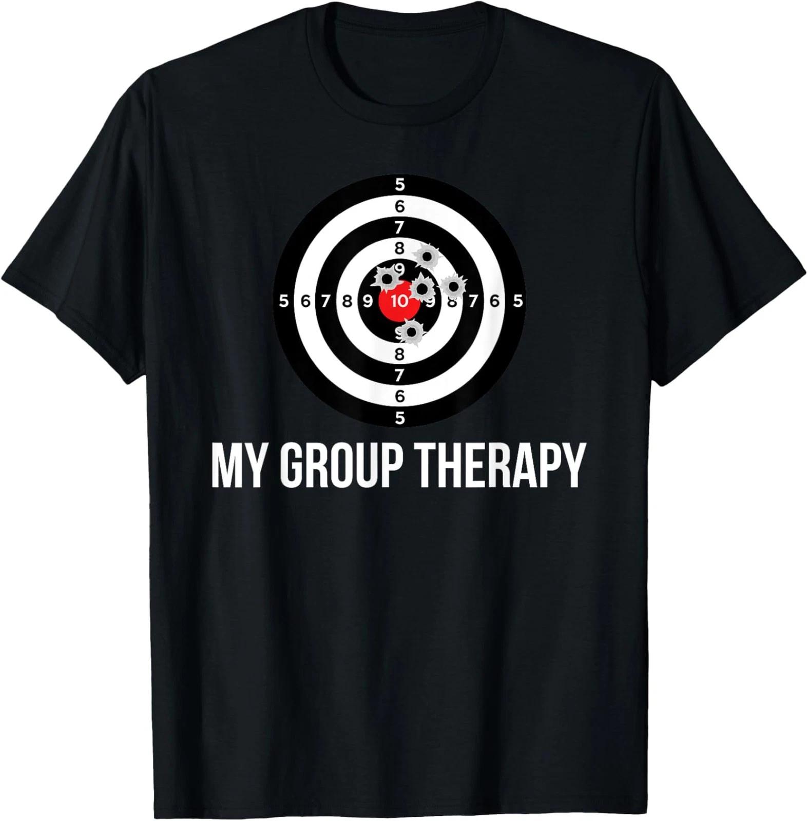 Funny Gun Group Therapy Shooting Range T-Shirt XL