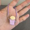 New Mini Dollhouse Candy Popcorn Tree Pendant Accessories