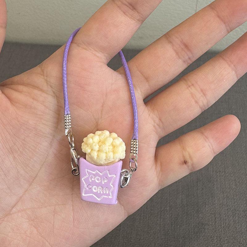 New Mini Dollhouse Candy Popcorn Tree Pendant Accessories