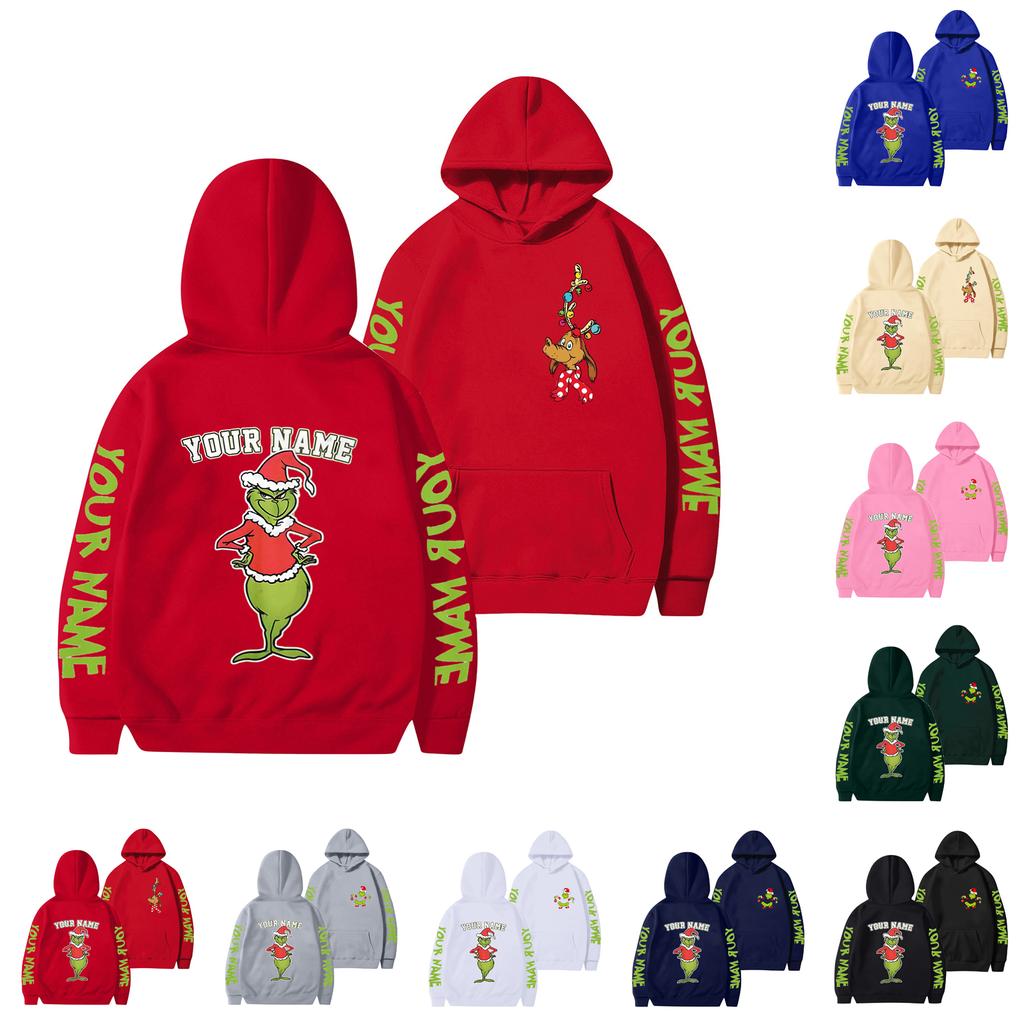 Women's Fashion Casual Print Casual Long Sleeve Round Neck Sweatshirt Top